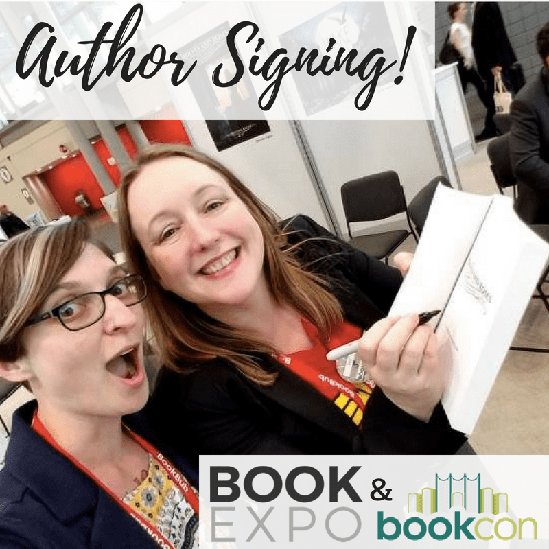Signing at BookExpo and BookCon!