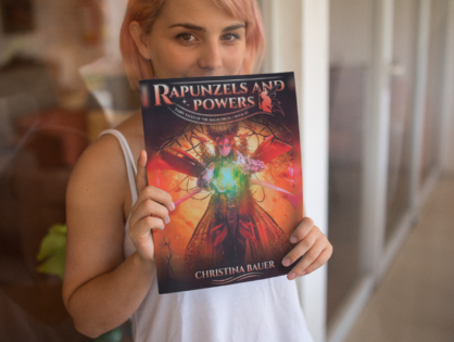 My new book, RAPUNZELS AND POWERS, is here!