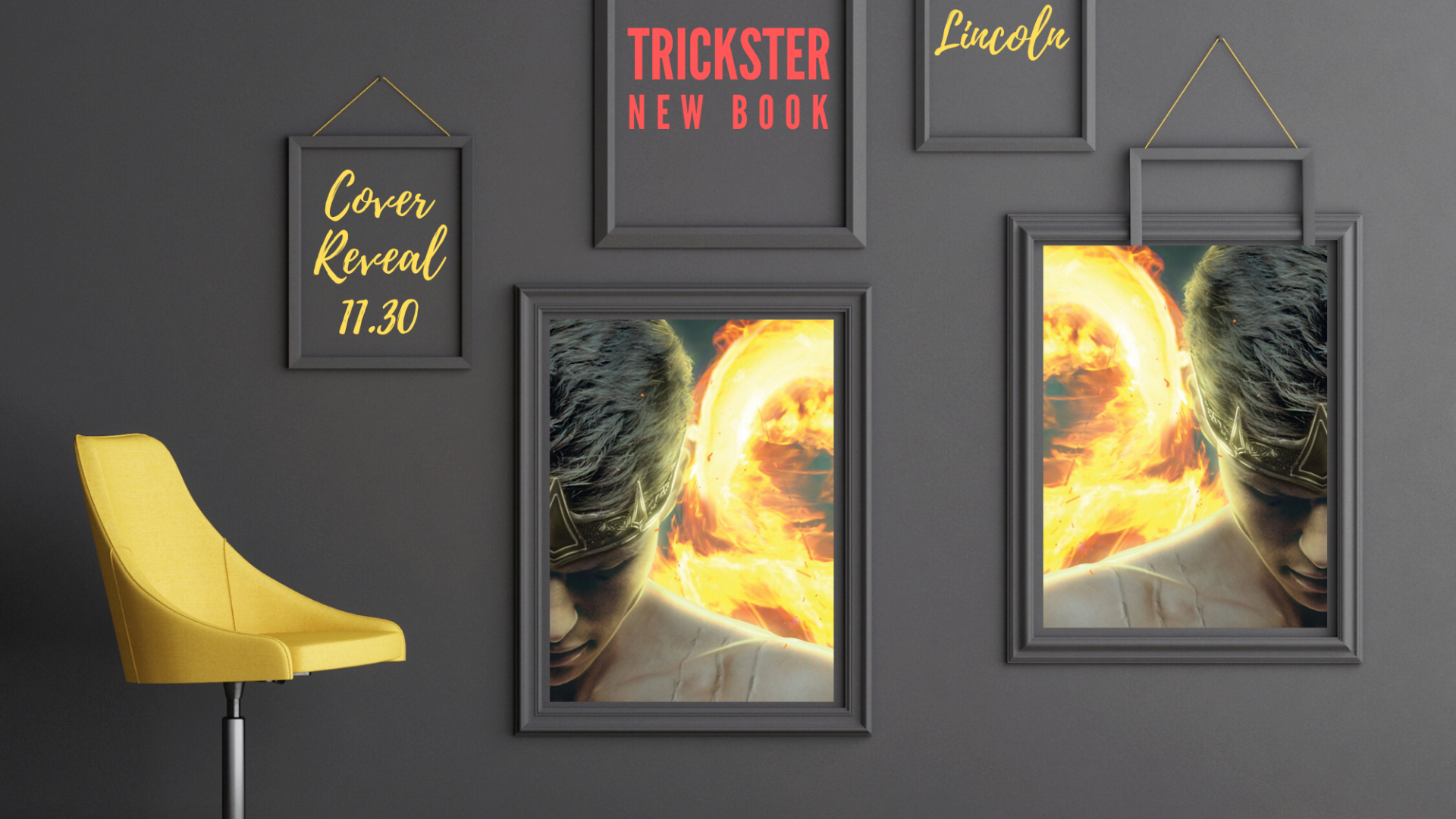Coming 11.30 - TRICKSTER Cover Reveal!